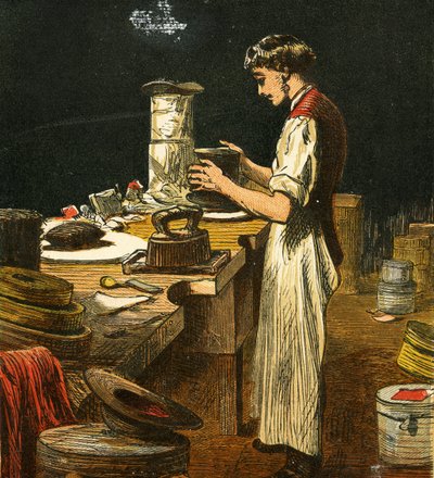 Hattemakeren, 1867 av English School