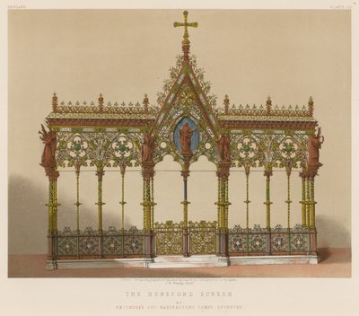 The Hereford Screen av Skidmores Art Manufactory Company, Coventry av English School