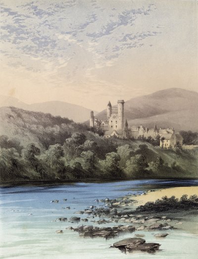 The Highland Home, Balmoral Castle, Quadrille, Frederic Lemoine av English School