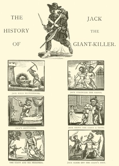 Historien om Jack The Giant Killer (tresnitt) av English School