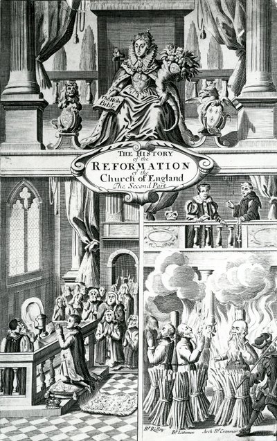 Historien om reformasjonen av Church of England - andre del av 1600-tallet av English School