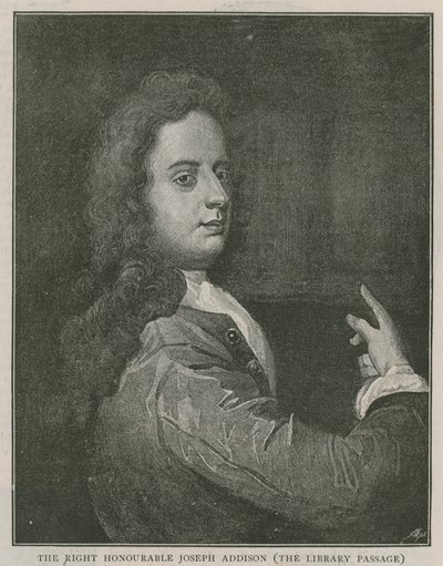 Den ærede Joseph Addison av English School