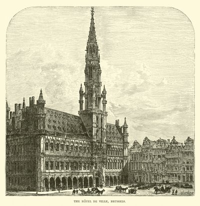 Hotel de Ville, Brussel av English School
