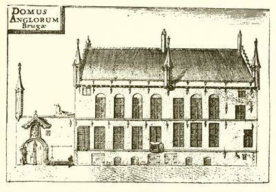 Huset i Brugge okkupert av Caxton av English School