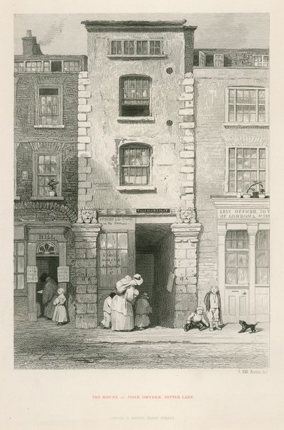 The House of John Dryden, Fetter Lane av English School