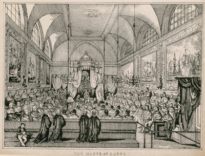 House of Lords, Westminster, London av English School