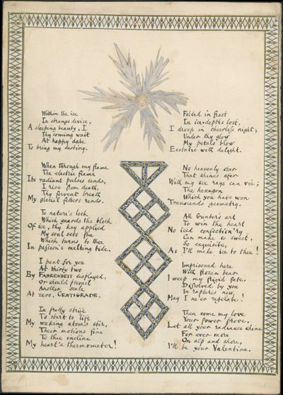 The Ice Flower, publisert i The Reader, 1865 av English School