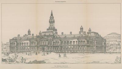 The Imperial Institute: Design av Robert Rowand Anderson av English School