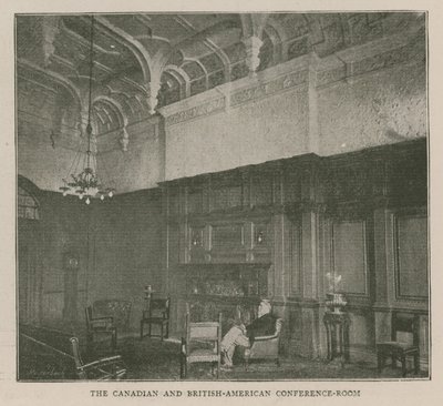 The Imperial Institute: Det kanadiske og britisk-amerikanske konferanserommet av English School