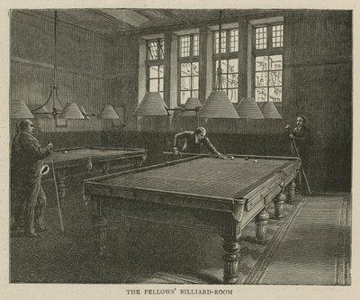 The Imperial Institute: The Fellows biljardrom av English School