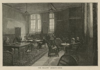 The Imperial Institute: Fellows-røykerom av English School