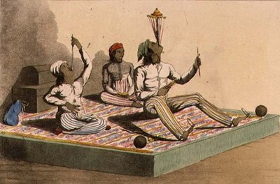 The Indian Jugglers, oktober 1813, fra 