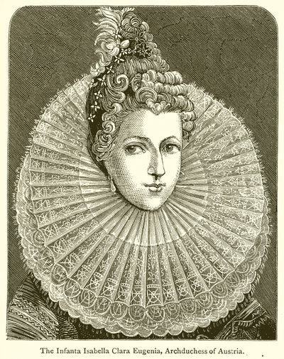 Infanta Isabella Clara Eugenia, erkehertuginne av Østerrike av English School