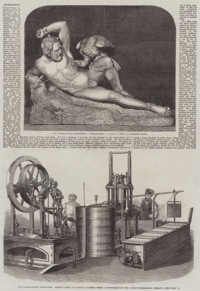 Den internasjonale utstillingen (gravering) av English School