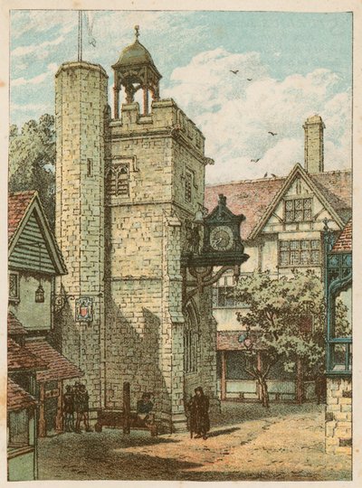 Den internasjonale helseutstillingen i South Kensington, 1884: All-Hallows, Staining, London av English School