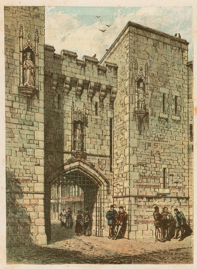 Den internasjonale helseutstillingen i South Kensington, 1884: en gammel engelsk inngangsport av English School
