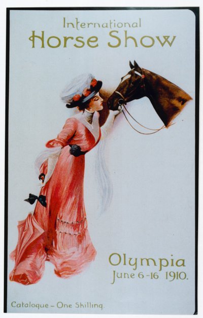 Den internasjonale hesteutstillingen på Olympia, 1910 av English School