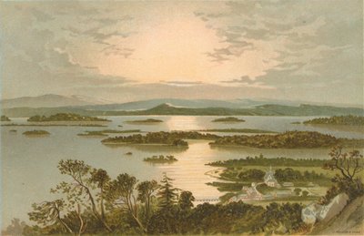 Øyene, Loch Lomond - Fra oven Luss av English School