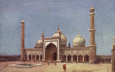 Jumma Musjid, Delhi (fargede medlemmer) av English School