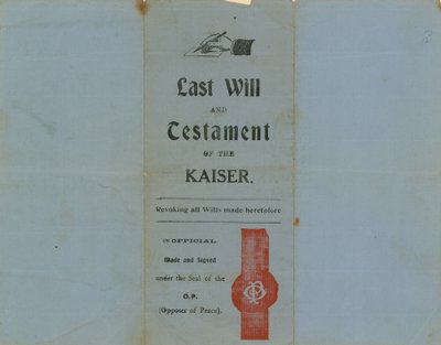 Kaisers fortvilelse av English School