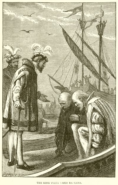 Kongen besøker Vasco da Gama av English School