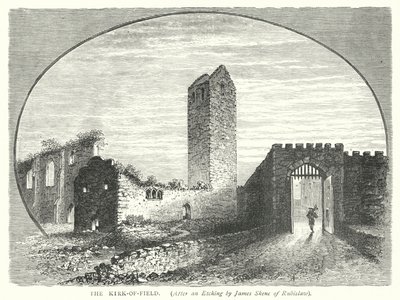 Kirk-of-Field (gravering) av English School