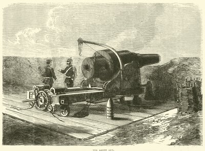 Krupp-pistolen, oktober 1870 av English School