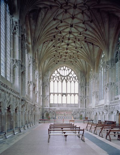 Lady Chapel, bygget 1321-c.53 av English School
