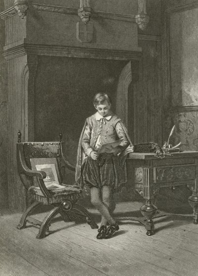 Der Page der Dame von English School