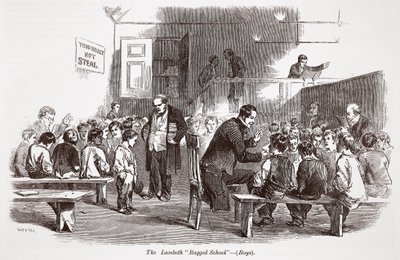 The Lambeth Ragged School (gutter) av English School