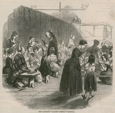 The Lambeth Ragged School for jenter av English School