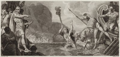 Julius Cæsars landgang av English School