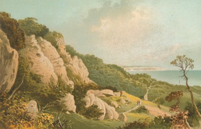 Jordskredet nær Ventnor--Isle of Wight av English School