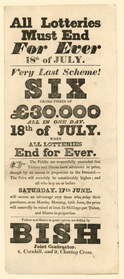 Det siste lotteriet av English School