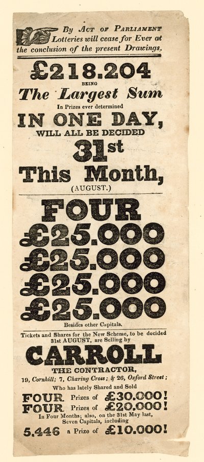 Det siste lotteriet av English School