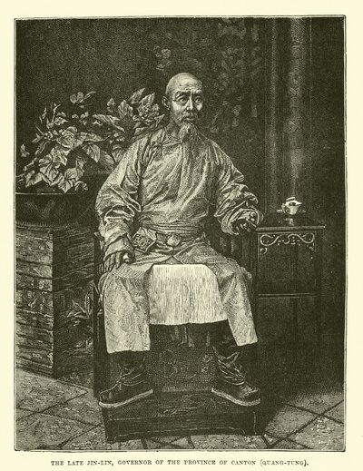 The Late Jin-Lin, guvernør i provinsen Canton, Quang-Tung av English School