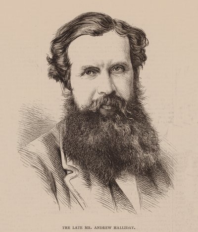 Der verstorbene Herr Andrew Halliday von English School