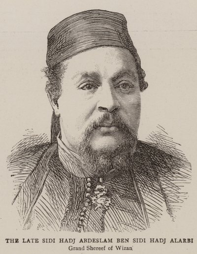 Thalat Sidi Hadj Abdessalem Ibn Sidi Hadj Al-Arabi (gravering) av English School