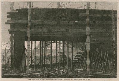 Leviathan under byggingen av English School