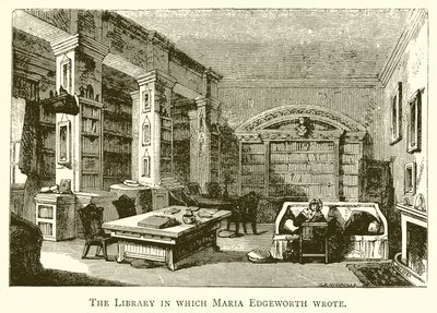 Biblioteket der Maria Edgeworth skrev av English School