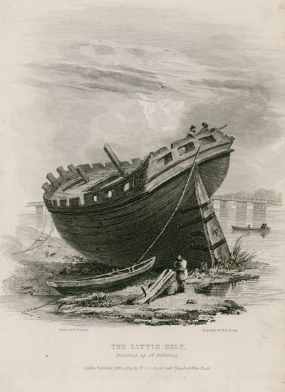 Lillebeltet, bryter sammen ved Battersea av English School