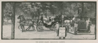 London-sesongen: Kensington Gardens av English School