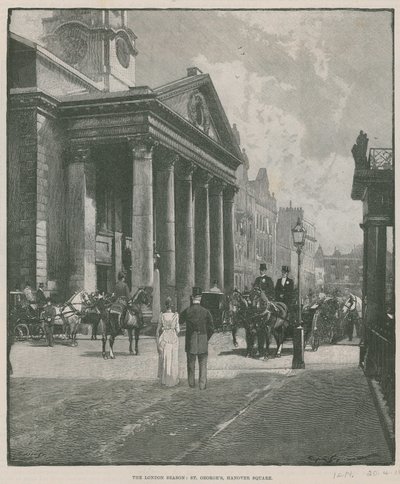 London-sesongen: St Georges, Hanover Square av English School