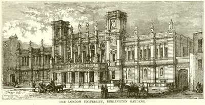 London University, Burlington Gardens av English School