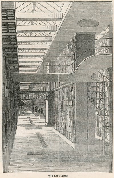 The Long Room, British Museum av English School