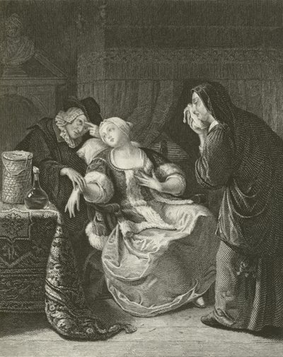 Das liebeskranke Mädchen von English School