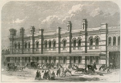Ludgate Hill Station på London, Chatham og Dover Railway av English School