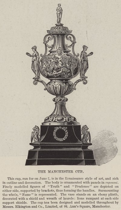 Manchester Cup (gravering) av English School