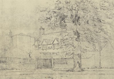 Herregården, ca 1770 (gravyr) av English School