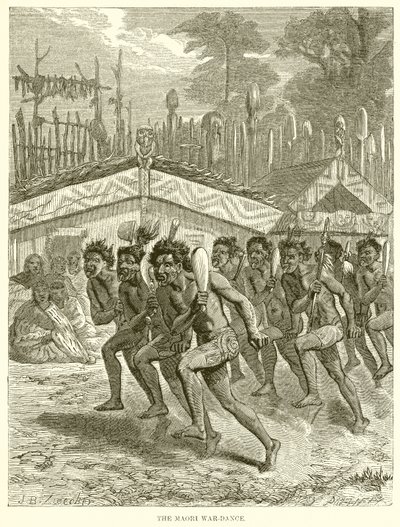 Maori-krigsdansen av English School